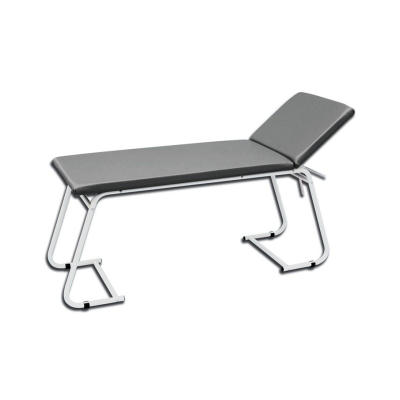 GIMA LETTINO DA VISITA MEDICA IN ACCIAIO VERNICIATO GRIGIO O VERDE - 100 KG