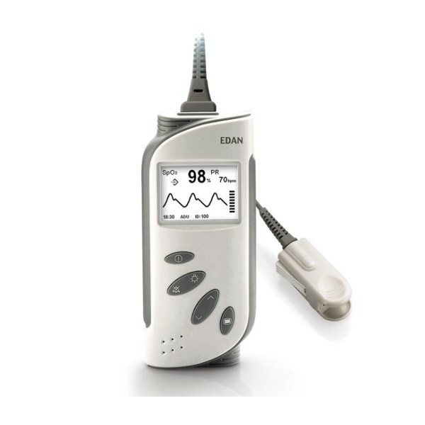 EDAN SATURIMETRO PALMARE EDAN H100B CON ALLARMI E DISPLAY GRAFICO - COLLEGABILE A PC