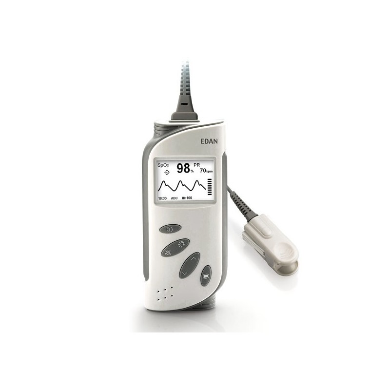 EDAN SATURIMETRO PALMARE EDAN H100B CON ALLARMI E DISPLAY GRAFICO - COLLEGABILE A PC