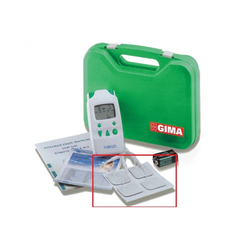 GIMA ELETTRODI PER TENS - CONFEZIONE DA 4 PEZZI 