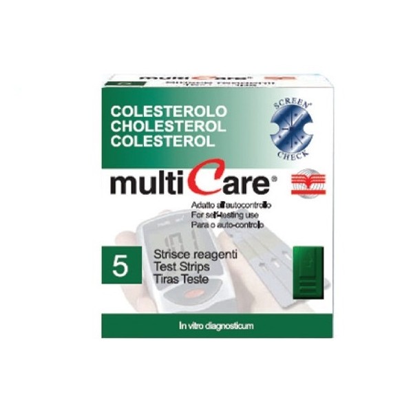 BSI STRISCE MULTICARE COLESTEROLO (5 STRISCE)