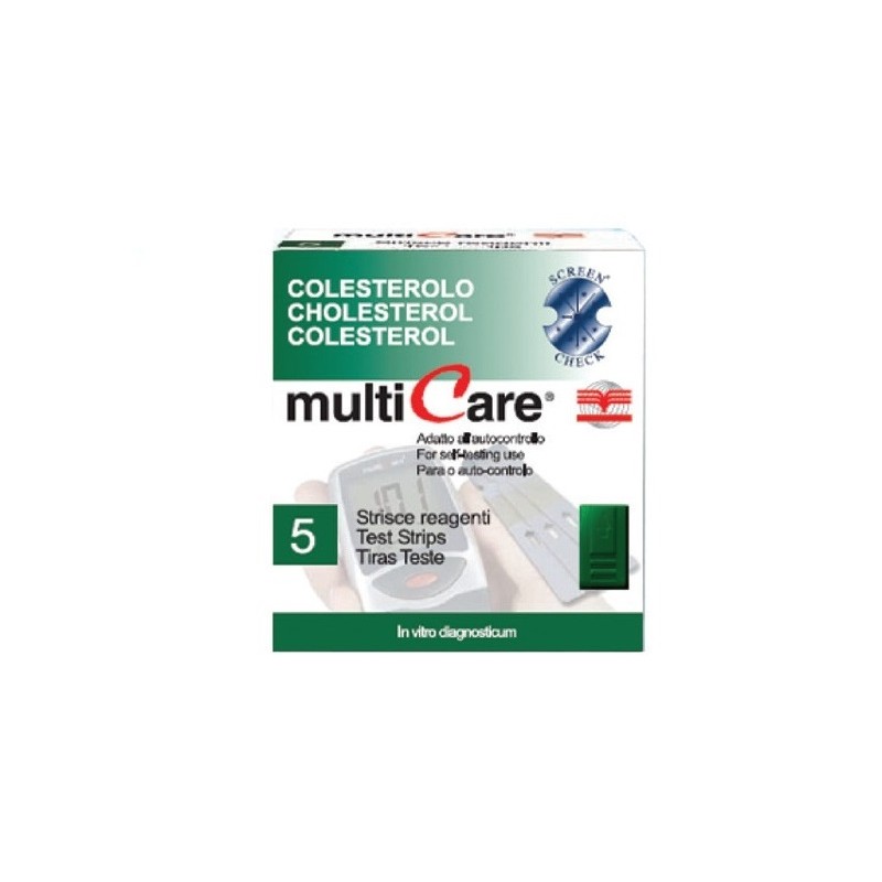 BSI STRISCE MULTICARE COLESTEROLO (5 STRISCE)