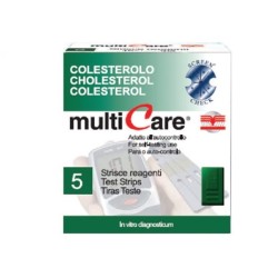 BSI STRISCE MULTICARE COLESTEROLO (5 STRISCE)