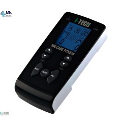 I-TECH - ELETTROSTIMOLATORE MIO CARE FITNESS TENS  CON 55 PROGRAMMI E OLTRE 500 APPLICAZIONI