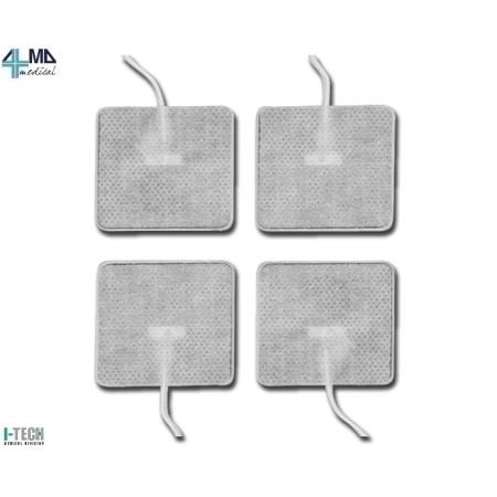 I-TECH ELETTRODI PREGELLATI 46X47MM CON CAVO PER I-TECH - TENS (CONF. 4 PZ.)