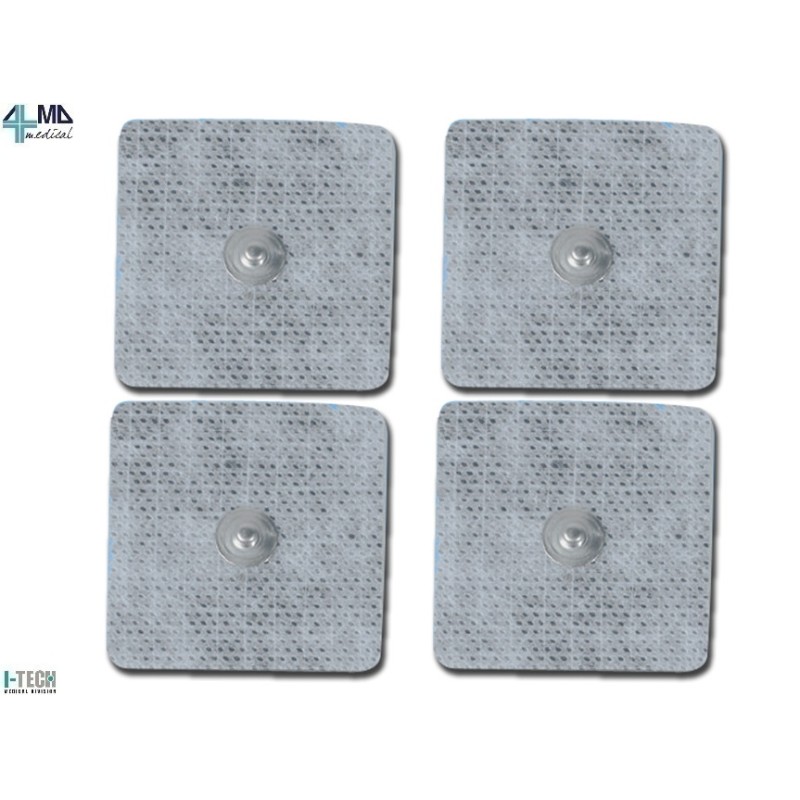 I-TECH ELETTRODI PREGELLATI 46X47MM PER I-TECH - TENS (CONF. 4 PZ.)