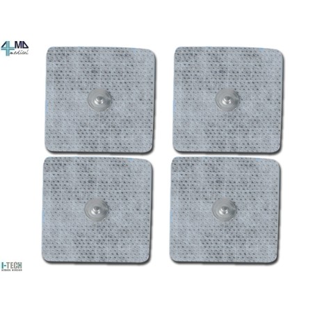 I-TECH ELETTRODI PREGELLATI 46X47MM PER I-TECH - TENS (CONF. 4 PZ.)