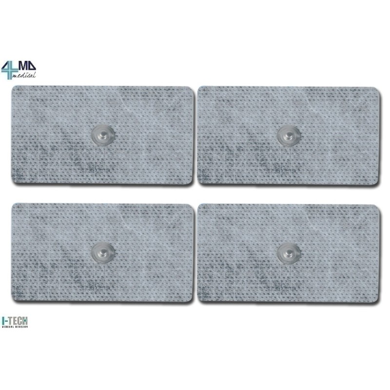 I-TECH ELETTRODI PREGELLATI 45X80MM PER I-TECH - TENS (CONF. 4 PZ.)