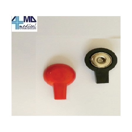 I-TECH ADATTATORI CLIP 2MM NERO O ROSSO PER I-TECH - TENS (CONF.10 PZ.)