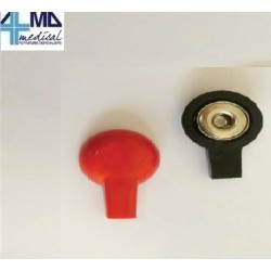 I-TECH ADATTATORI CLIP 2MM NERO O ROSSO PER I-TECH - TENS (CONF.10 PZ.)