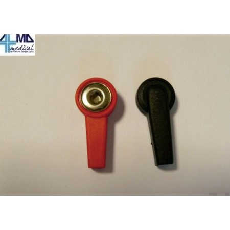 I-TECH ADATTATORI CLIP 4MM NERO O ROSSO PER I-TECH - TENS (CONF.10 PZ.)