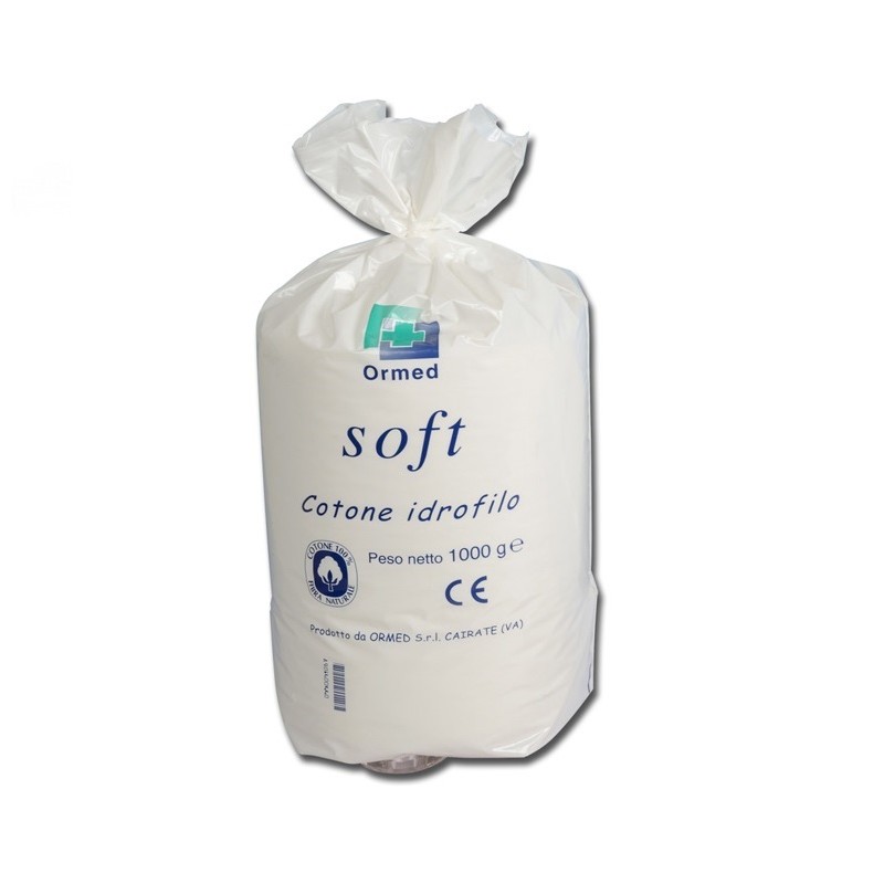 ORMED PACCO DI COTONE IDROFILO DA 1KG