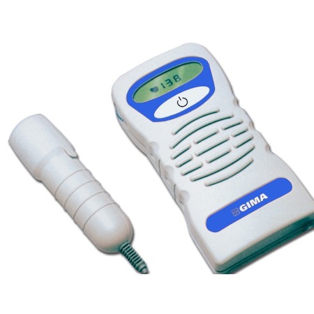 GIMA DOPPLER FETALE D2005 CON DISPLAY IMMERGIBILE E SONDA FISSA 2MHz IMMERGIBILE