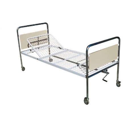 GIMA LETTO ARTICOLATO AD 1 SNODO CON RUOTE DA 100MM