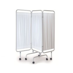 MORETTI PARAVENTO 3  ANTE 160X170H IN ALLUMINIO ANODIZZATO CON RUOTE