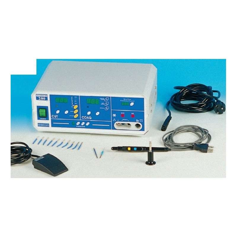 GIMA ELETTROBISTURI DIATERMOCOAGULATORE DIATERMO MB200 MONO/BIPOLARE - 200W