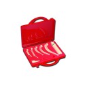 GIMA SET LARINGOSCOPIO - MANICO IN PLASTICA CON 6 LAME MONOUSO