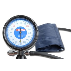 GIMA SFIGMOMANOMETRO ROMA - ADULTI - 1 TUBO - BRACCIALE BLU
