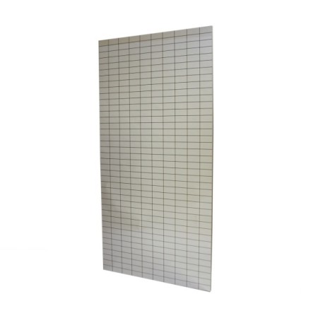 FISIOTECH SPECCHIO QUADRETTATO CON CORNICE IN ALLUMINIO - 170x100