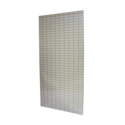 FISIOTECH SPECCHIO QUADRETTATO CON CORNICE IN ALLUMINIO - 170x100