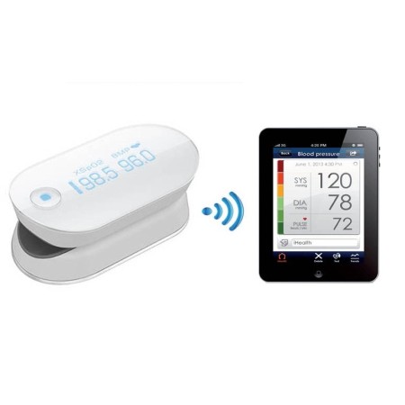 iHEALTH SATURIMETRO WIRELESS - CON POLIZZA SANITARIA RBM SALUTE