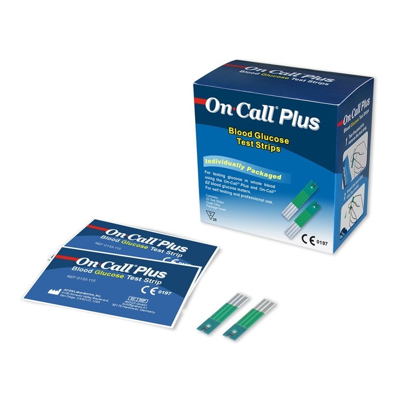 ACON STRISCE GLICEMIA ON CALL PLUS (CONF. 25 STRISCE.)