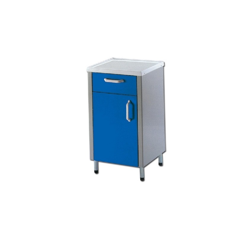 GIMA COMODINO - CON CASSETTO E ANTA A DESTRA