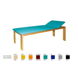 FISIOTECH LETTINO IN LEGNO PER TRATTAMENTI, MASSAGGI E VISITA CON FORO FACCIALE - 130 KG - VARI COLORI (PONTO)