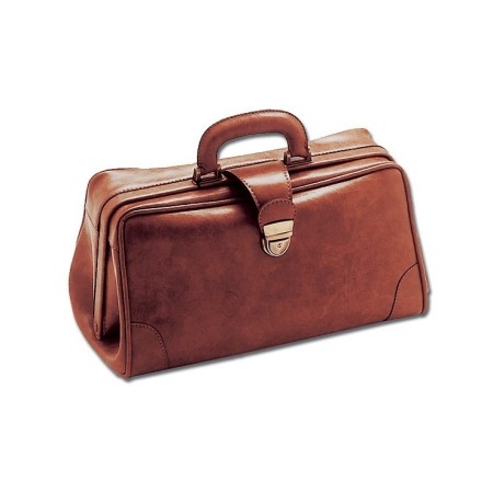 GIMA BORSA DA MEDICO USO PROFESSIONALE MODELLO INFERMIERA - IN SKAY -COGNAC