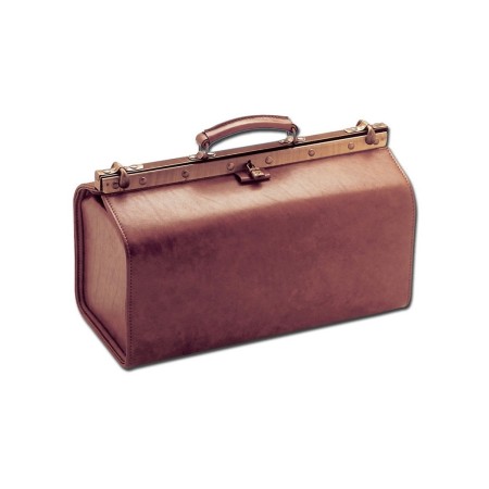 GIMA BORSA DA MEDICO USO PROFESSIONALE MODELLO GRANDE POLUS - IN SKAY - COGNAC