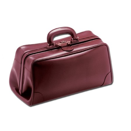 GIMA BORSA DA MEDICO USO PROFESSIONALE MODELLO AOSTA - IN PELLE - BORDEAUX