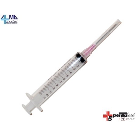 RAYS SIRINGA IPODERMICA 3 PARTI DA 10 ML CON AGO 21G - (CONF. 100 PZ)