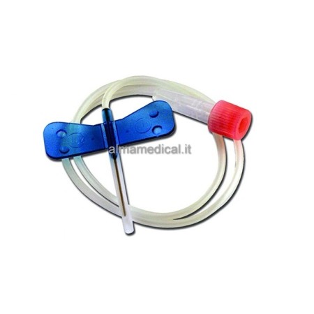 GIMA AGO BUTTERFLY 21G O 23G LUER LOCK - TUBO 30 CM (CONF. 100 PZ)