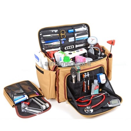 GIMA BORSA MEDICA UTILITY - CORDURA SAVANA - VUOTA