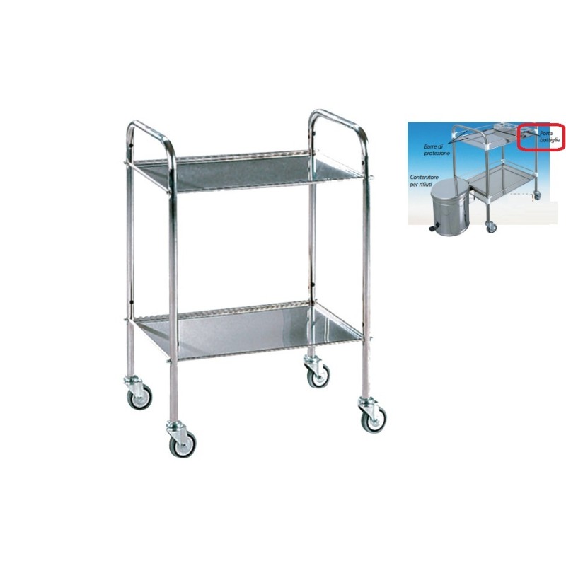 GIMA PORTA BOTTIGLIE PER CARRELLO LANCART