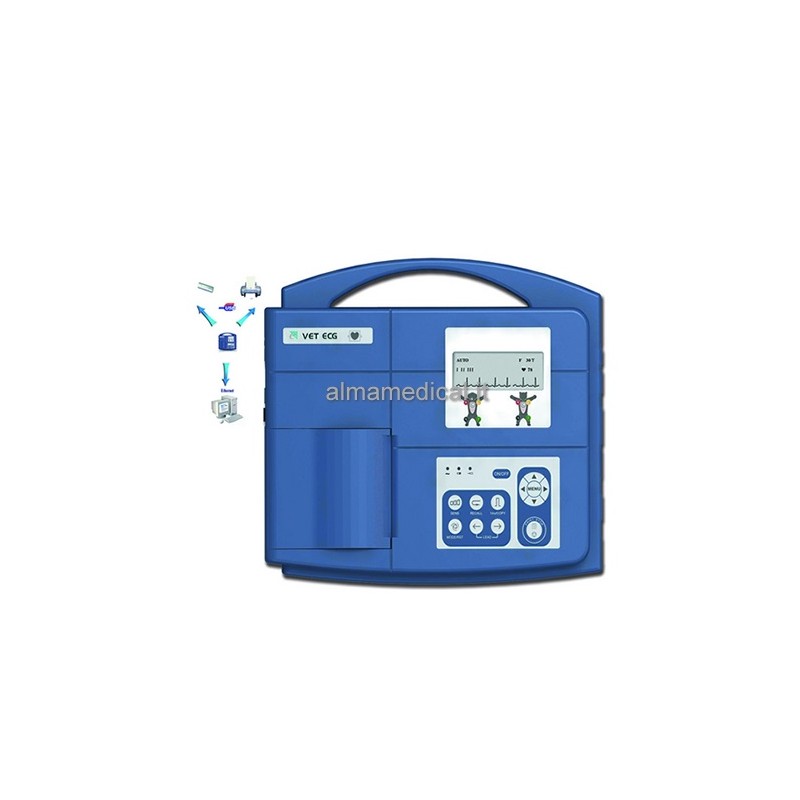 GIMA ELETTROCARDIOGRAFO ECG VETERINARIA VE-100 - 1 CANALE