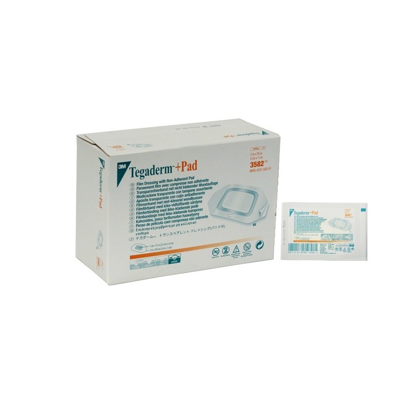 3M TEGADERM + PAD 3M - 5 x 7 cm - STERILE (CONF. 50 PZ.)