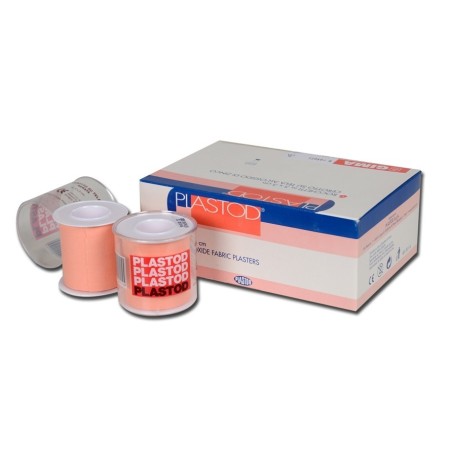 PLASTOD CEROTTI A ROCCHETTO IN TELA ROSA 5MT X 2,5CM - (CONF. 12 PZ.)