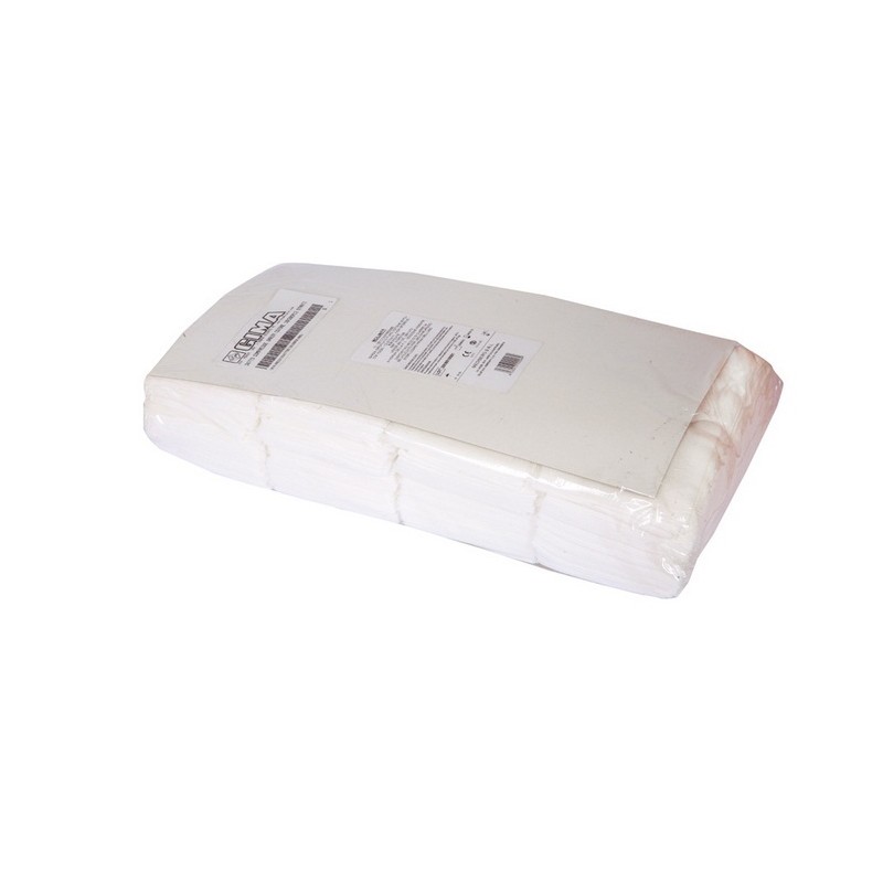 GIMA COMPRESSA DI GARZA TAGLIATA IN COTONE 10 x 20 CM - 12 STRATI NON STERILE (CONF. 150 PZ.)