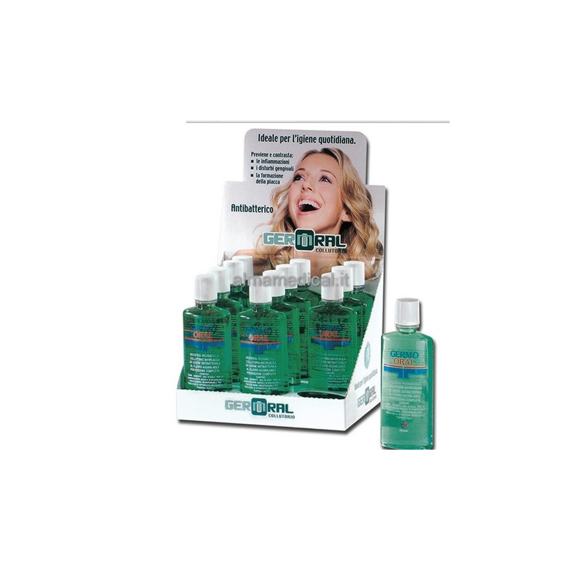 GERMO COLLUTTORIO GERMORAL - 300 ml - IN ESPOSITORE (12 FLACONI)
