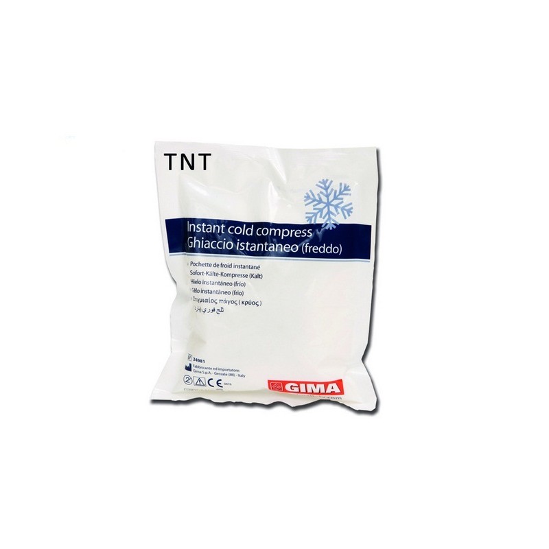 GIMA GHIACCIO ISTANTANEO IN BUSTA TNT 14X18 CM.