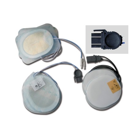GIMA PIASTRE COMPATIBILI - PER DEFIBRILLATORI MEDTRONIC/OSANTU/BEXEN - COPPIA