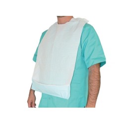 GIMA BAVAGLIO PAZIENTI POLIETENATO CON TASCA LARGA (CONF. 600 PZ.)