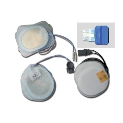 GIMA PIASTRE COMPATIBILI - PER DEFIBRILLATORI ESAOTE/SHILLER - COPPIA