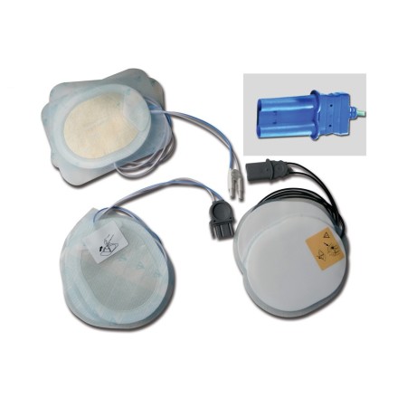 GIMA PIASTRE COMPATIBILI - PER DEFIBRILLATORI SHILLER - COPPIA