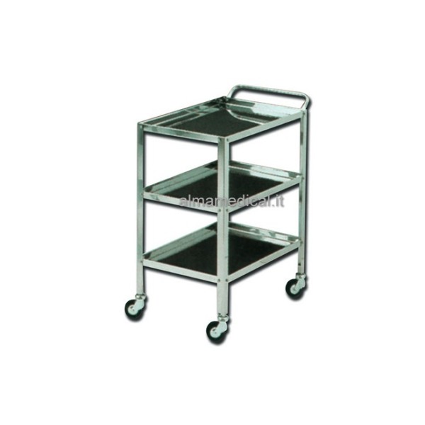 GIMA CARRELLO TER - 3 RIPIANI - 70X50X82
