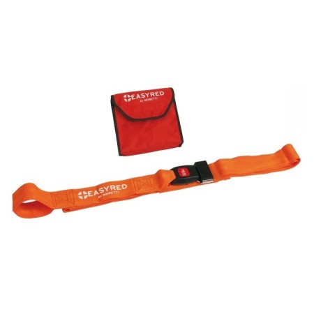 MORETTI SET DI 3 CINTURE DI SICUREZZA PER BARELLA CON ATTACCO AD ANELLO