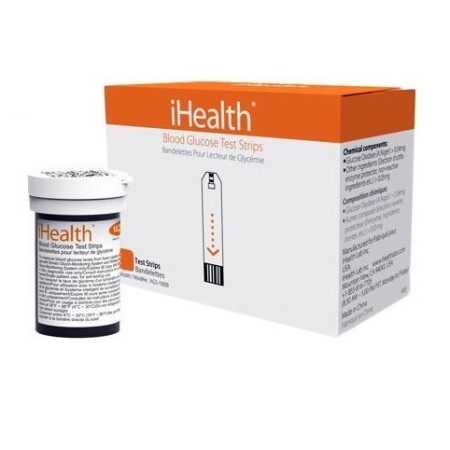 iHEALTH STRISCE GLICEMIA PER GLUCOMETRO iHEALTH  BG3 E BG5 (CONF. 50 PZ.)