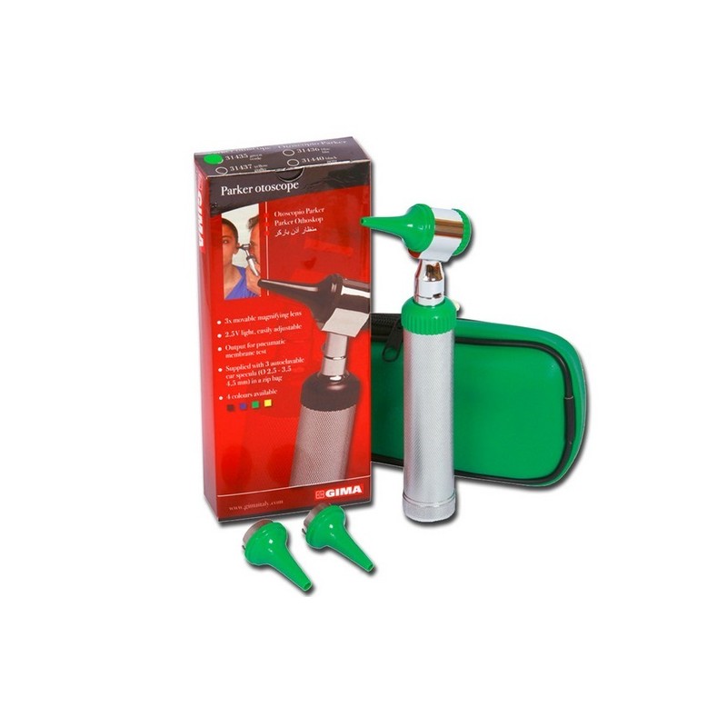 GIMA OTOSCOPIO PARKER A LUCE DIRETTA (DIVERSI COLORI: VERDE, GIALLO, BLU)