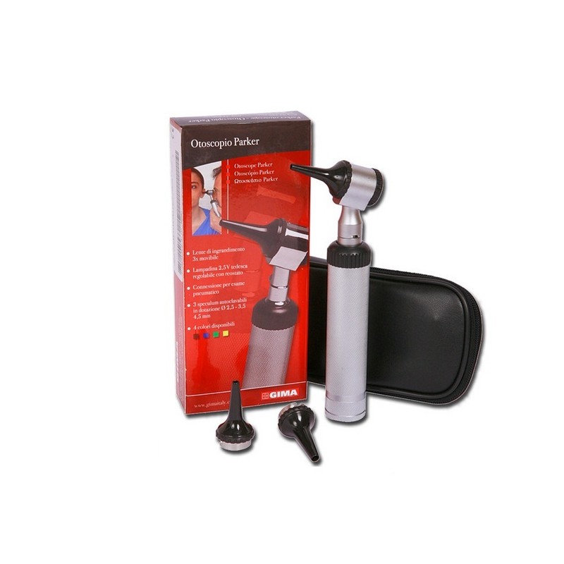 GIMA OTOSCOPIO PARKER A LUCE DIRETTA CON MANICO RICARICABILE